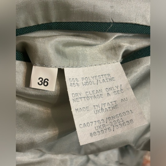 PROTOCOL Vintage Wool Blend Blazer - Picture 7 of 7